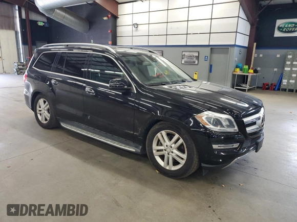 2016 Mercedes-Benz GL with VIN 4JGDF6EE1GA658871, listed as a Copart auction lot 75870944 with 119,801 mi miles and Clean Title. Bid and sale history available at carsss.com. Image 4.