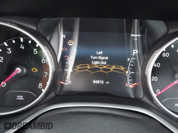 2019 Jeep Compass Limited with VIN 3C4NJDCB4KT594525, listed as a IAAI auction lot 42472846 with 84,815 mi miles and . Bid and sale history available at DreamBid. Image 7.
