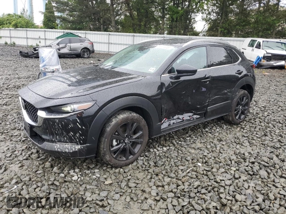 2024 Mazda CX-30 S Premium with VIN 3MVDMBDM5RM687192, listed as a Copart auction lot 58716355 with 22,307 mi miles and Salvage title. Bid and sale history available at DreamBid. Image 1.