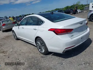 2017 Genesis G80 3.8L with VIN KMHGN4JE9HU212106, listed as a IAAI auction lot 42311384 with 74,511 mi miles and . Bid and sale history available at DreamBid. Image 3.