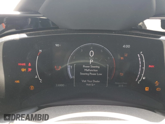 2024 Lexus NX 350 Premium with VIN 2T2GGCEZ2RC037973, listed as a Copart auction lot 57076595 with 33,000 mi miles and Salvage title. Bid and sale history available at DreamBid. Image 9.