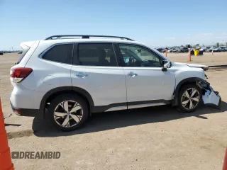2019 Subaru Forester Touring with VIN JF2SKAWC7KH466332, listed as a Copart auction lot 58050745 with 58,017 mi miles and Salvage title. Bid and sale history available at DreamBid. Image 3.