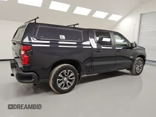 2022 Chevrolet Silverado 1500 RST with VIN 1GCPADEDXNZ595425, listed as a Copart auction lot 48238695 with 200,004 mi miles and Clean Title. Bid and sale history available at DreamBid. Image 3.