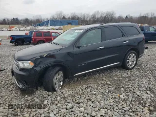 2017 Dodge Durango Citadel Anodized Platinum с VIN 1C4RDJEG4HC643890, выставлен на аукционе Copart как лот 46932975 с пробегом 129 634 миль миль и Списание • Salvage title. История ставок и продаж доступна на DreamBid. Изображение 1.