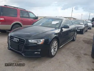 2016 Audi A5 Premium Plus with VIN WAUM2AFR9GA043714, listed as a IAAI auction lot 41507270 with 35,270 mi miles. Bid and sale history available at carsss.com. Image 17.