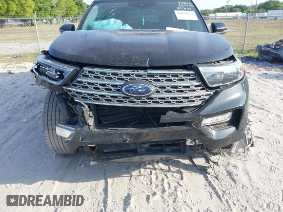 2021 Ford Explorer Limited with VIN 1FMSK8FH8MGA86052, listed as a IAAI auction lot 41859132 with 78,259 mi miles. Bid and sale history available at carsss.com. Image 6.