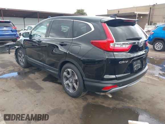 2017 Honda CR-V EX with VIN 7FARW1H51HE000859, listed as a IAAI auction lot 41906559 with 81,964 mi miles. Bid and sale history available at carsss.com. Image 3.