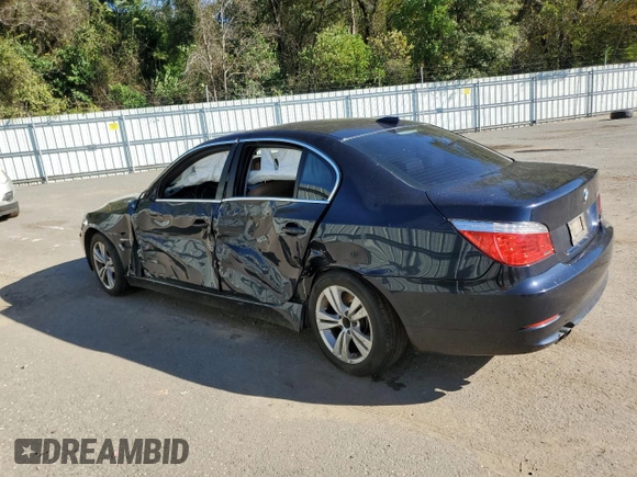 2010 BMW 5 Series 528i xDrive with VIN WBANV1C57AC157302, listed as a Copart auction lot 82043974 with 154,444 mi miles and Salvage Title. Bid and sale history available at carsss.com. Image 2.