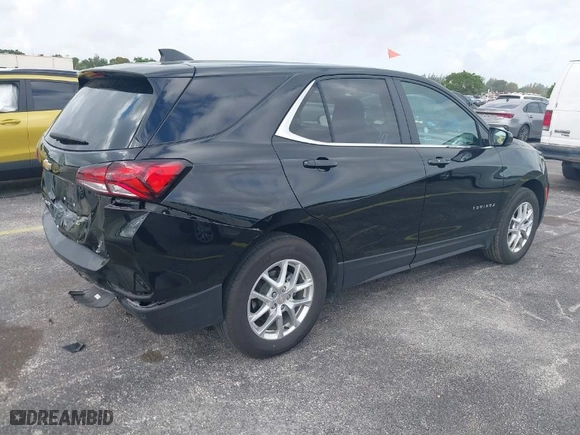 2024 Chevrolet Equinox LT with VIN 3GNAXKEG4RL280028, listed as a IAAI auction lot 41957580 with 20,818 mi miles. Bid and sale history available at carsss.com. Image 4.
