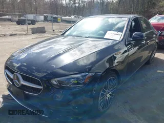 2025 Mercedes-Benz C 300 with VIN W1KAF4HB5SR241590, listed as a IAAI auction lot 41654082 with 4,297 mi miles and . Bid and sale history available at DreamBid. Image 2.