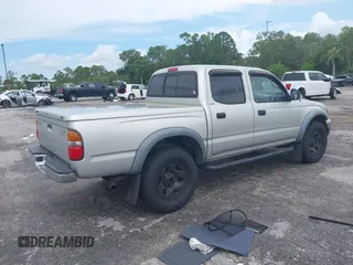 2003 Toyota Tacoma PreRunner z VIN 5TEGN92N83Z199770, wystawiony jako IAAI lot #42421500 z przebiegiem 434 572 mil mil oraz . Historia ofert i sprzedaży dostępna na DreamBid. Obrazek 4.