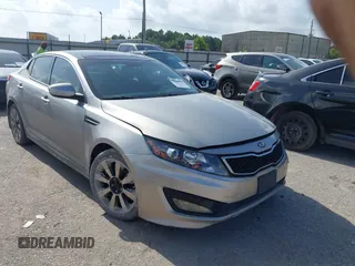 2013 Kia Optima SX with VIN 5XXGR4A63DG231400, listed as a IAAI auction lot 42518098 with 168,364 mi miles and . Bid and sale history available at DreamBid. Image 1.