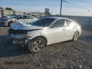 2020 Honda Insight EX with VIN 19XZE4F53LE009595, listed as a Copart auction lot 42313435 with Not Provided miles and Salvage Title. Bid and sale history available at carsss.com. Image 1.