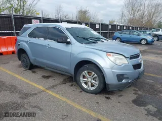 2015 Chevrolet Equinox LS with VIN 2GNFLEEK2F6285445, listed as a IAAI auction lot 41968793 with 192,358 mi miles. Bid and sale history available at carsss.com. Image 1.