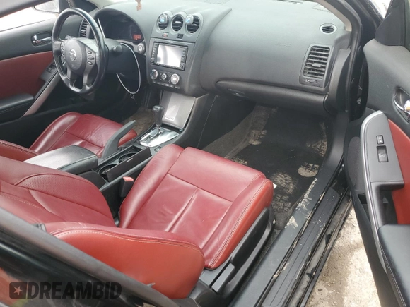 2012 Nissan Altima 3.5 SR with VIN 1N4BL2EP1CC260207, listed as a Copart auction lot 43215625 with 142,090 mi miles and Salvage Title. Bid and sale history available at carsss.com. Image 10.