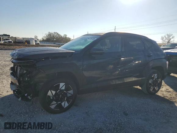 2025 Hyundai Kona SEL Convenience with VIN KM8HCCAB3SU217271, listed as a Copart auction lot 42776735 with 6,135 mi miles and Salvage Title. Bid and sale history available at DreamBid. Image 1.