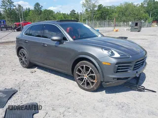 2019 Porsche Cayenne with VIN WP1AA2AY7KDA05496, listed as a IAAI auction lot 42142840 with 82,008 mi miles and . Bid and sale history available at DreamBid. Image 1.