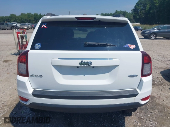 2016 Jeep Compass High Altitude Edition with VIN 1C4NJDEB7GD759123, listed as a IAAI auction lot 40114784 with 137,378 mi miles. Bid and sale history available at carsss.com. Image 16.