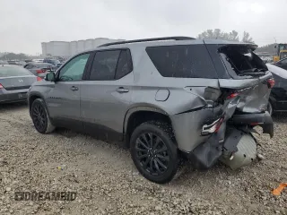 2023 Chevrolet Traverse RS with VIN 1GNERJKW7PJ228236, listed as a Copart auction lot 88091645 with 17,256 mi miles and Salvage Title. Bid and sale history available at carsss.com. Image 2.