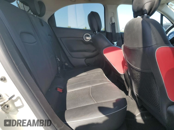 2016 FIAT 500X Lounge with VIN ZFBCFXDT2GP369018, listed as a Copart auction lot 53083195 with 33,226 mi miles and Salvage Title. Bid and sale history available at carsss.com. Image 10.