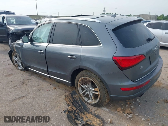 2015 Audi Q5 Premium Plus with VIN WA1LFAFP8FA064693, listed as a IAAI auction lot 42423638 with 122,177 mi miles and . Bid and sale history available at DreamBid. Image 3.