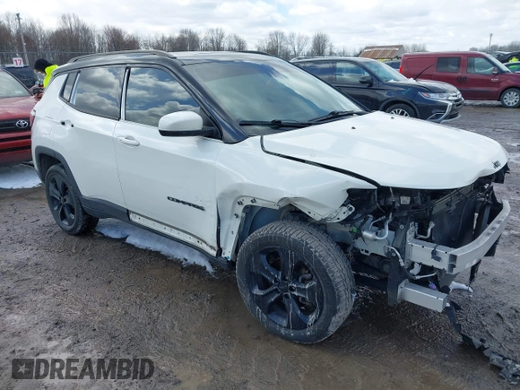2018 Jeep Compass Latitude с VIN 3C4NJDBB1JT453265, выставлен на аукционе IAAI как лот 41987202 с пробегом 65 531 миль миль и . История ставок и продаж доступна на DreamBid. Изображение 1.