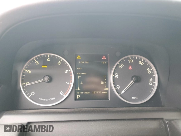2012 Land Rover Range Rover Sport HSE with VIN SALSF2D4XCA722082, listed as a Copart auction lot 57330405 with 187,177 mi miles and Salvage title. Bid and sale history available at DreamBid. Image 9.