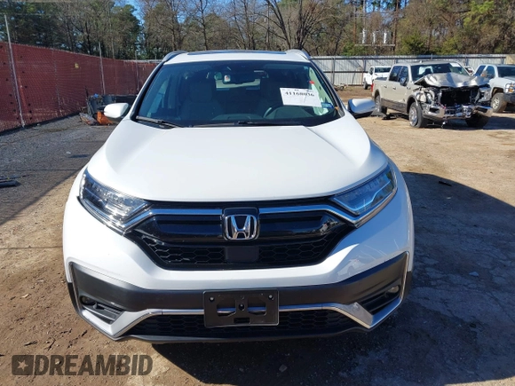 2021 Honda CR-V Touring with VIN 7FARW1H99ME012061, listed as a IAAI auction lot 41168036 with 36,886 mi miles. Bid and sale history available at carsss.com. Image 13.