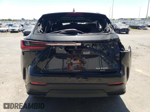 2024 Lexus NX 350h Luxury z VIN JTJHKCEZ7R5012259, wystawiony jako Copart lot #53751255 z przebiegiem Nie podano mil oraz Szkoda całkowita • Salvage title. Historia ofert i sprzedaży dostępna na DreamBid. Obrazek 6.