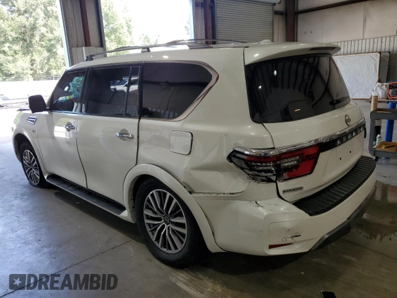 2022 Nissan Armada SL with VIN JN8AY2BCXN9160569, listed as a Copart auction lot 69998584 with 64,025 mi miles and Salvage Title. Bid and sale history available at carsss.com. Image 2.