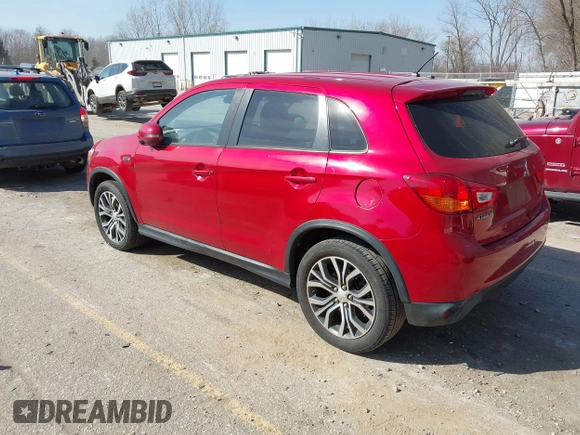 2016 Mitsubishi Outlander Sport 2.0 ES with VIN JA4AP3AU0GZ047693, listed as a IAAI auction lot 41814747 with 149,738 mi miles. Bid and sale history available at carsss.com. Image 3.