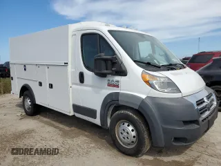 2017 Ram ProMaster z VIN 3C7WRVKG8HE530035, wystawiony jako Copart lot #74603454 z przebiegiem Nie podano mil oraz Szkody całkowita. Historia ofert i sprzedaży dostępna na DreamBid. Obrazek 4.