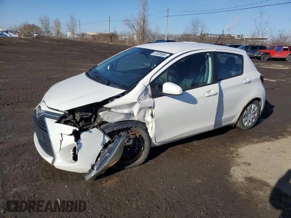 2015 Toyota Yaris L z VIN VNKKTUD36FA043747, wystawiony jako Copart lot #52505885 z przebiegiem 262 298 mil mil oraz Szkoda całkowita • Salvage title. Historia ofert i sprzedaży dostępna na DreamBid. Obrazek 1.