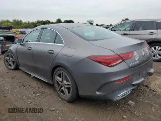 2021 Mercedes-Benz CLA with VIN W1K5J4HBXMN154245, listed as a Copart auction lot 72768224 with 16,737 mi miles and Salvage Title. Bid and sale history available at carsss.com. Image 2.