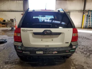 2005 Kia Sportage LX with VIN KNDJE723957069595, listed as a Copart auction lot 80123084 with Not Provided miles and Salvage Title. Bid and sale history available at carsss.com. Image 6.