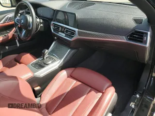 2023 BMW 4 Series M440i z VIN WBA53AT07PCL58393, wystawiony jako Copart lot #60527305 z przebiegiem 32 546 mil mil oraz Szkoda całkowita • Salvage title. Historia ofert i sprzedaży dostępna na DreamBid. Obrazek 8.