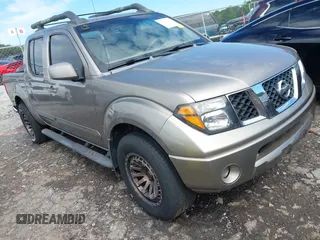 2005 Nissan Frontier LE with VIN 1N6AD07UX5C447844, listed as a IAAI auction lot 42184393 with 202,226 mi miles and . Bid and sale history available at DreamBid. Image 1.