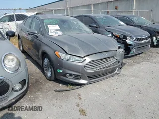 2014 Ford Fusion Titanium with VIN 3FA6P0SU6ER256582, listed as a IAAI auction lot 42338547 with 146,550 mi miles and . Bid and sale history available at DreamBid. Image 1.