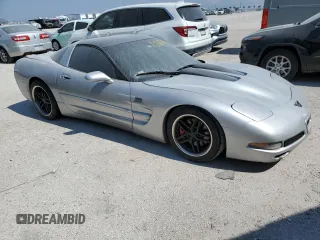 1998 Chevrolet Corvette with VIN 1G1YY22G9W5105240, listed as a Copart auction lot 75965634 with 0 mi miles and Salvage Title. Bid and sale history available at carsss.com. Image 4.
