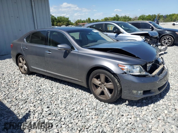 2012 Lexus LS 460 L with VIN JTHGL5EF4C5045707, listed as a Copart auction lot 50131625 with 163,099 mi miles and Non repairable. Bid and sale history available at DreamBid. Image 4.
