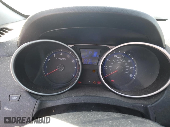 2013 Hyundai Tucson GLS with VIN KM8JU3AC4DU742026, listed as a Copart auction lot 54589255 with 251,661 mi miles and Clean Title. Bid and sale history available at carsss.com. Image 9.