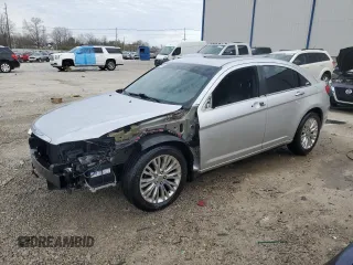 2012 Chrysler 200 Limited with VIN 1C3CCBCG5CN113303, listed as a Copart auction lot 50372515 with 152,397 mi miles and Salvage Title. Bid and sale history available at carsss.com. Image 1.