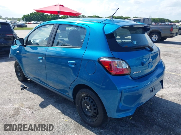 2024 Mitsubishi Mirage ES z VIN ML32AUHJ5RH036570, wystawiony jako IAAI lot #42329506 z przebiegiem 4 770 mil mil oraz . Historia ofert i sprzedaży dostępna na DreamBid. Obrazek 3.