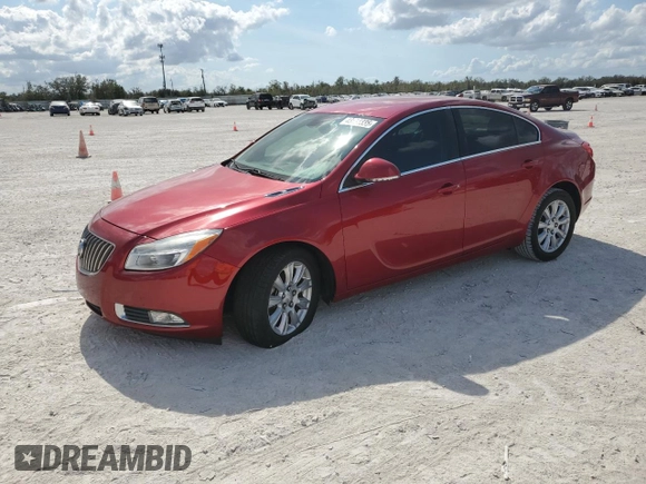 2013 Buick Regal with VIN 2G4GR5ER2D9164219, listed as a Copart auction lot 43731335 with 85,444 mi miles and Salvage Title. Bid and sale history available at carsss.com. Image 1.