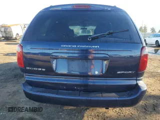 2003 Dodge Caravan Sport with VIN 2D4GP44R83R300621, listed as a Copart auction lot 82838414 with 215,871 mi miles and Salvage Title. Bid and sale history available at carsss.com. Image 6.