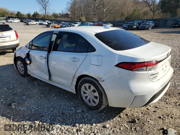 2020 Toyota Corolla L with VIN JTDDPRAE6LJ061055, listed as a Copart auction lot 49961375 with 43,541 mi miles and Salvage Title. Bid and sale history available at carsss.com. Image 2.