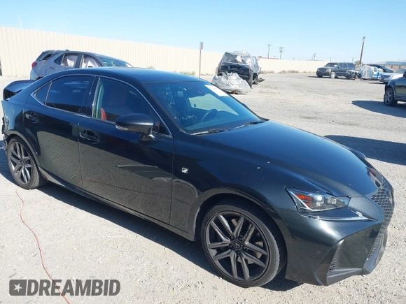 2020 Lexus IS 300 F Sport z VIN JTHGA1D26L5107816, wystawiony jako IAAI lot #42088077 z przebiegiem 45 169 mil mil oraz . Historia ofert i sprzedaży dostępna na DreamBid. Obrazek 1.