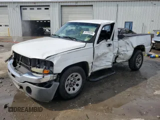 2006 GMC Sierra 1500 Work Truck z VIN 3GTEC14X96G184627, wystawiony jako Copart lot #54186055 z przebiegiem Nie podano mil oraz Szkoda całkowita • Salvage title. Historia ofert i sprzedaży dostępna na DreamBid. Obrazek 1.