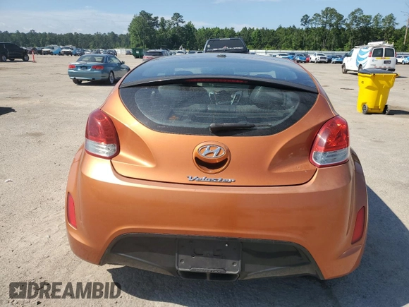 2012 Hyundai Veloster w/Black Int with VIN KMHTC6AD3CU053227, listed as a Copart auction lot 56276315 with 142,081 mi miles and Clean title. Bid and sale history available at DreamBid. Image 6.