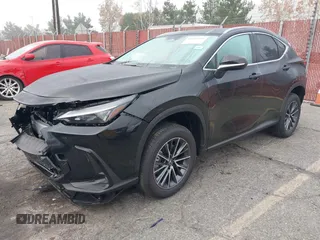 2025 Lexus NX 350h Premium with VIN JTJGKCEZ7S2040520, listed as a IAAI auction lot 41019491 with 4,169 mi miles and . Bid and sale history available at DreamBid. Image 2.